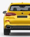 Crossover SUV Mockup - Back View