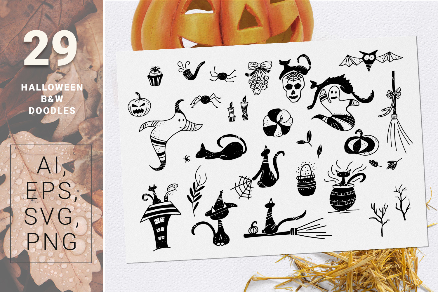 BOO! - Halloween design kit BOO! - Halloween design kit