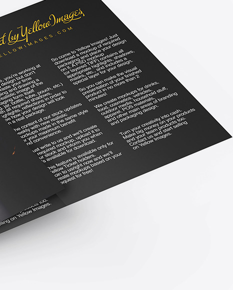 Brochure Mockup