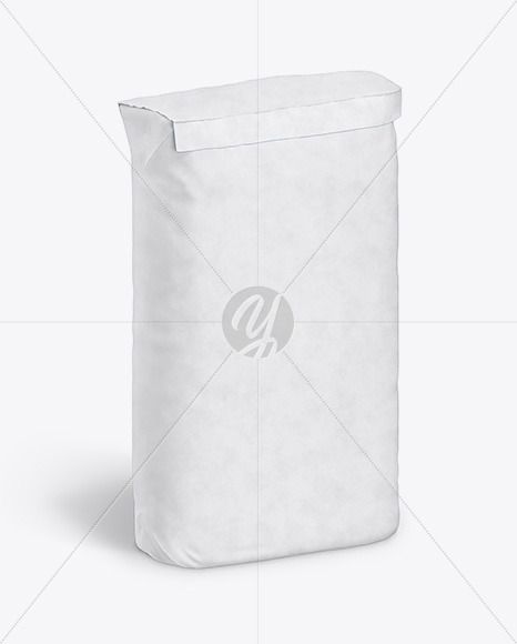 Kraft Paper Cement Bag Mockup