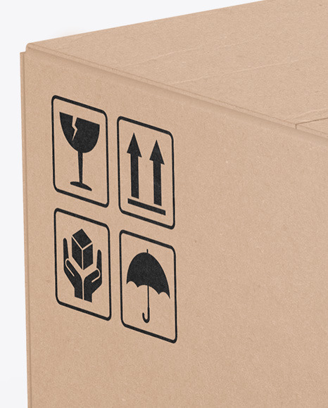 Kraft Box Mockup