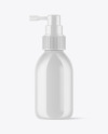 Glossy Spray Bottle Mockup