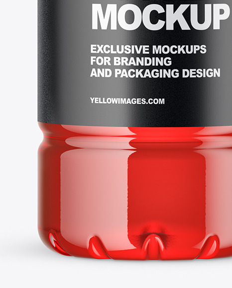 PET Bottle Mockup PET Bottle Mockup