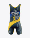 Men's Wrestling Suit Mockup