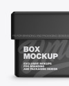 Matte Paper Box Mockup