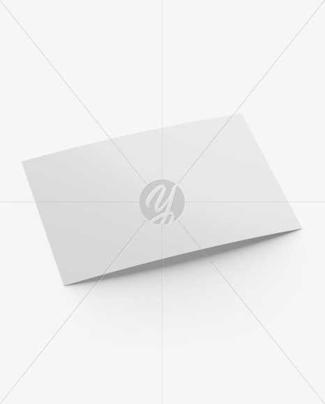 Matte A5 Postcard Mockup