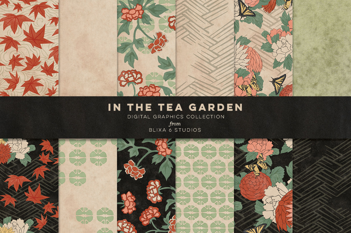 Vintage Japanese Flowers Vintage Japanese Flowers
