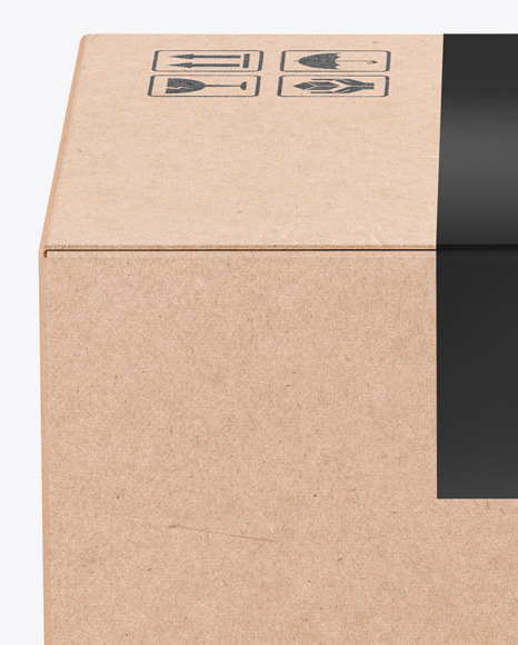 Kraft Box Mockup