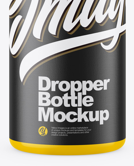 Dropper Bottle Mockup