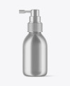 Metallic Spray Bottle Mockup