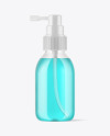 Clear Spray Bottle Mockup