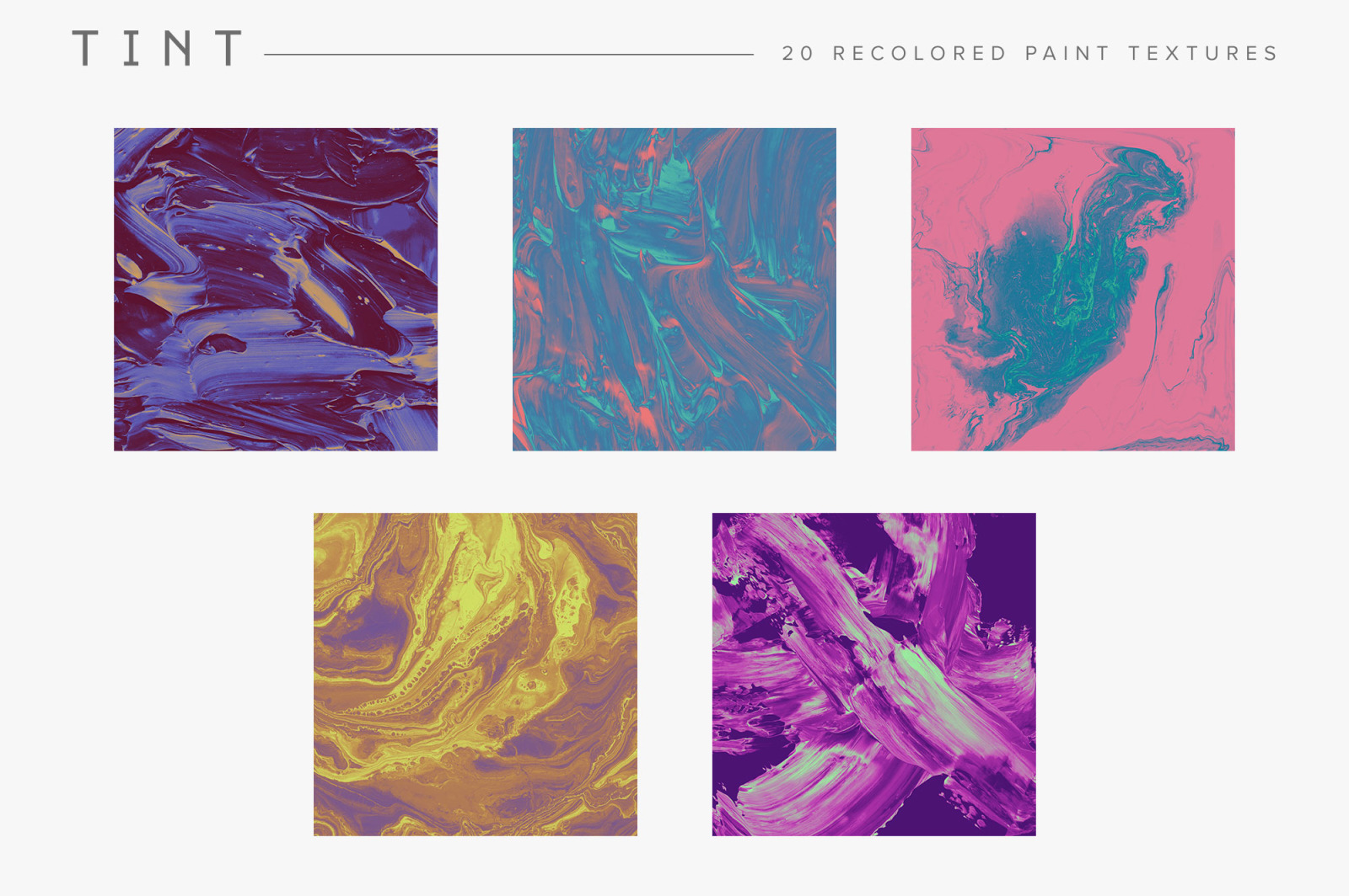 Recolored Paint Bundle (Save 40%)