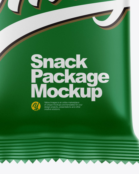 Snack Package Mockup