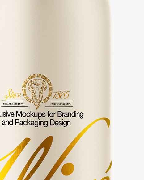 Ceramic Wine Bottle Mockup