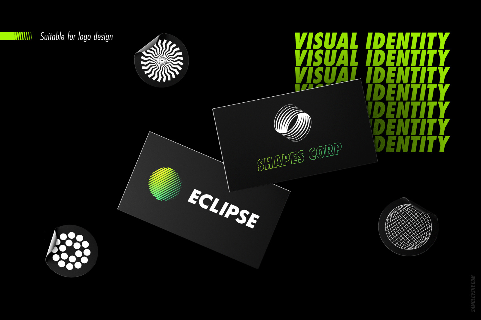 Abstract shapes collection – 100 design elements Abstract shapes collection – 100 design elements
