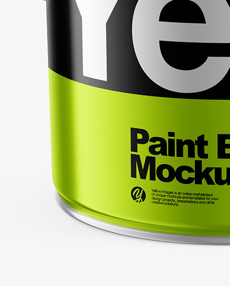 Metallic Paint Bucket