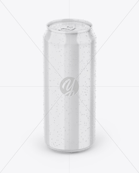 Glossy Can Mockup