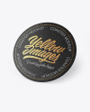 Kraft Beverage Coaster Mockup