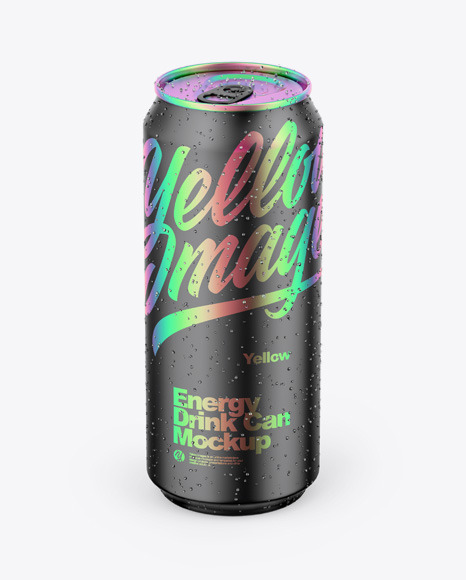 Matte Can Mockup