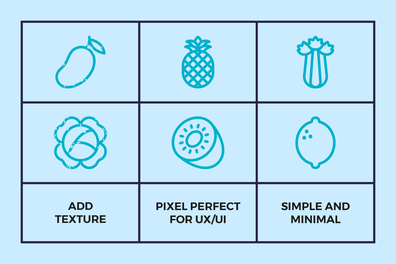Healthy Food Line Icons Healthy Food Line Icons