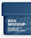 Textured Paper Box Mockup