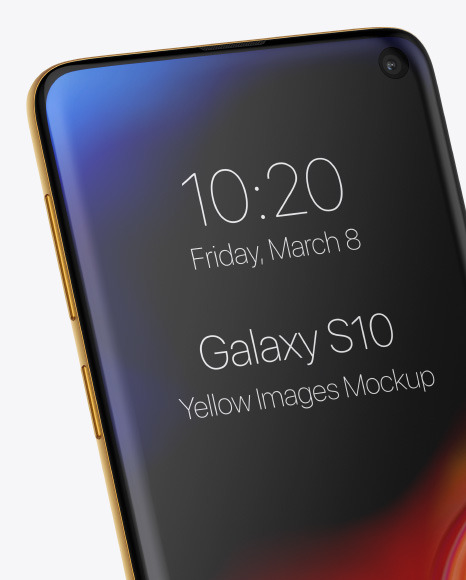 Samsung Galaxy S10 Mockup