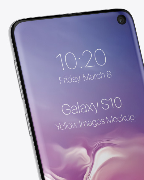 Samsung Galaxy S10 Mockup