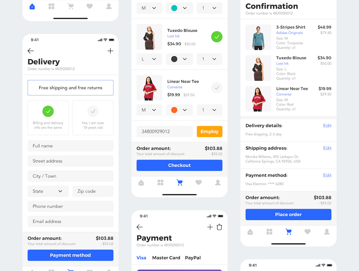 Sector UI Kit. E-commerce Sector UI Kit. E-commerce