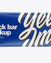 Glossy Snack Bar Mockup