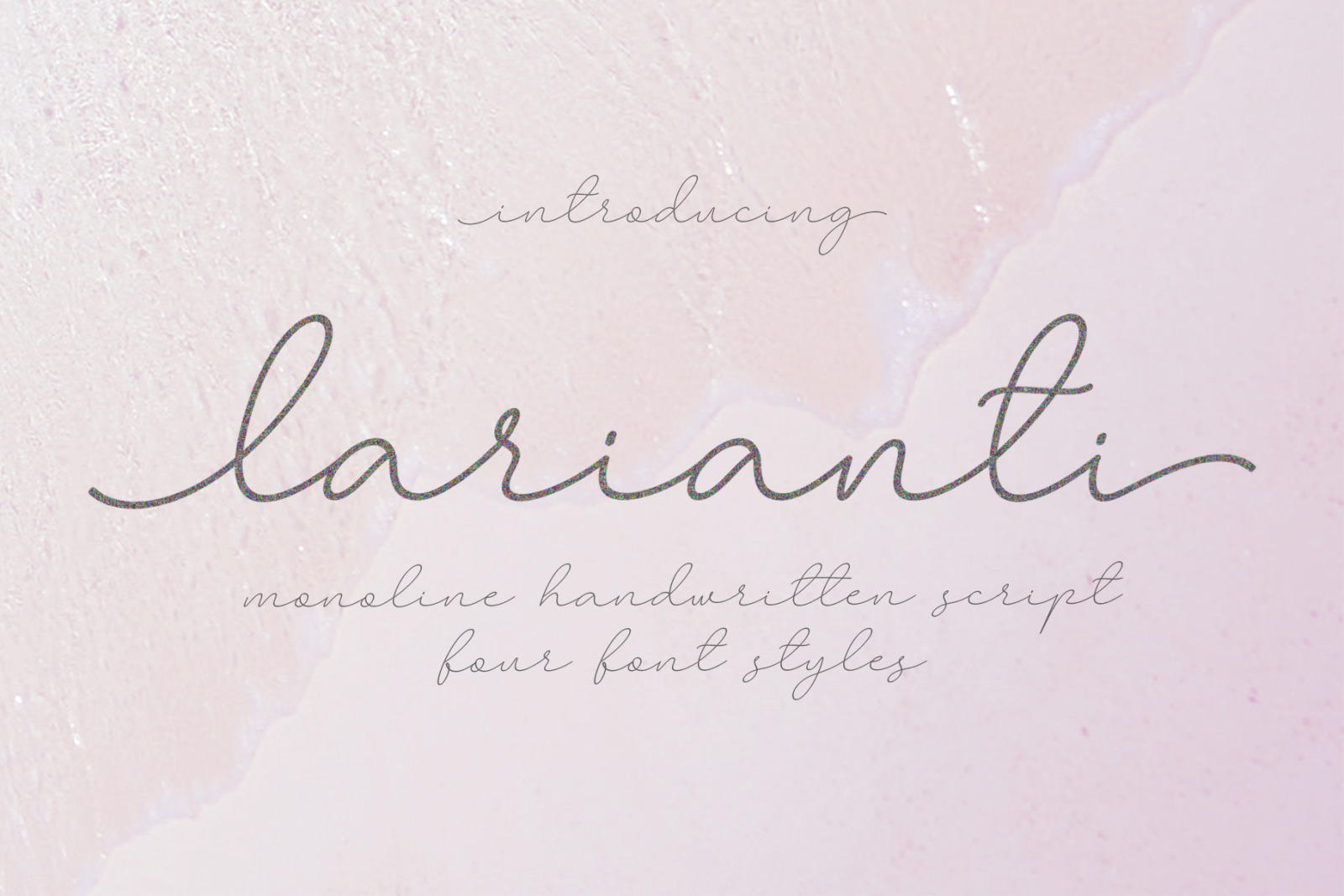 Larianti Monoline Handwritten Font Larianti Monoline Handwritten Font