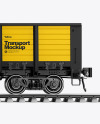 Railroad Car Mockup