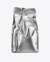 Metallic Food Bag Mockup