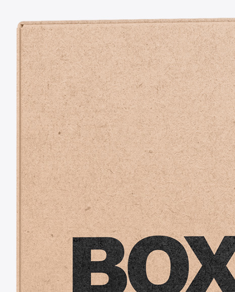 Kraft Box Mockup