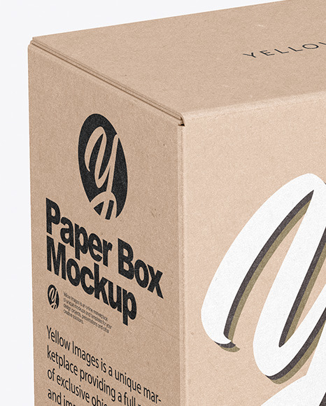 Kraft Box Mockup