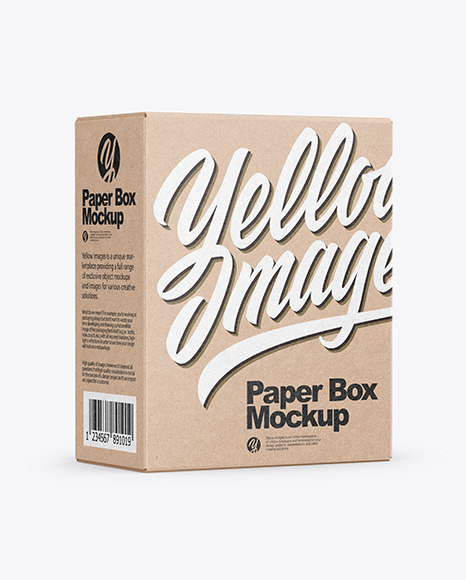 Kraft Box Mockup