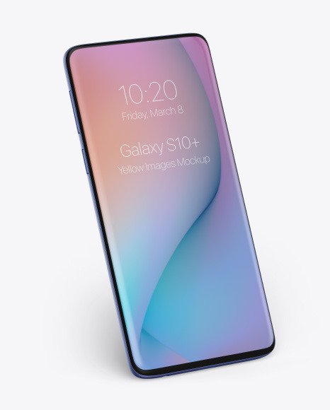 Samsung Galaxy S10+ Mockup