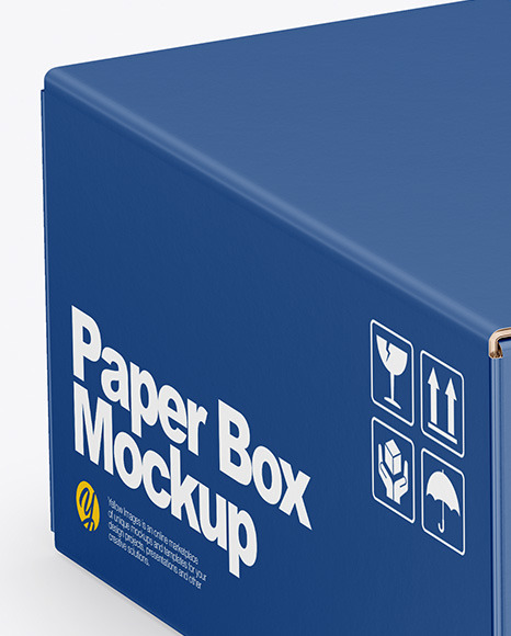 Paper Box Mockup