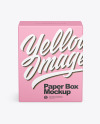 Paper Box Mockup