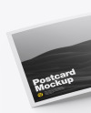 Textured A5 Postcard Mockup