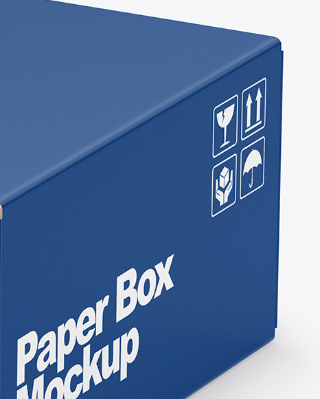 Paper Box Mockup