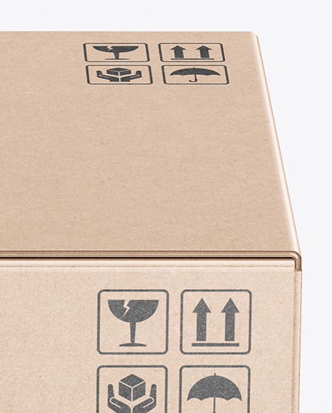 Kraft Box Mockup