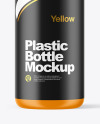 Matte Plastic Bottle Mockup