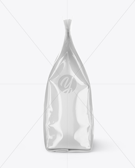 Glossy Food Bag Mockup