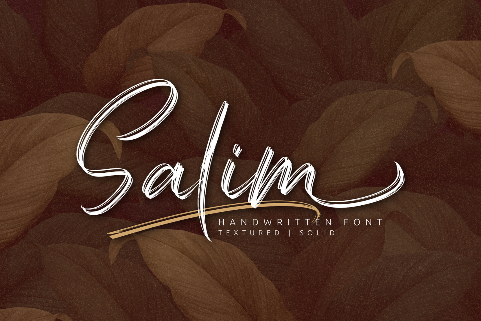 Salim - Handwritten Font Salim - Handwritten Font