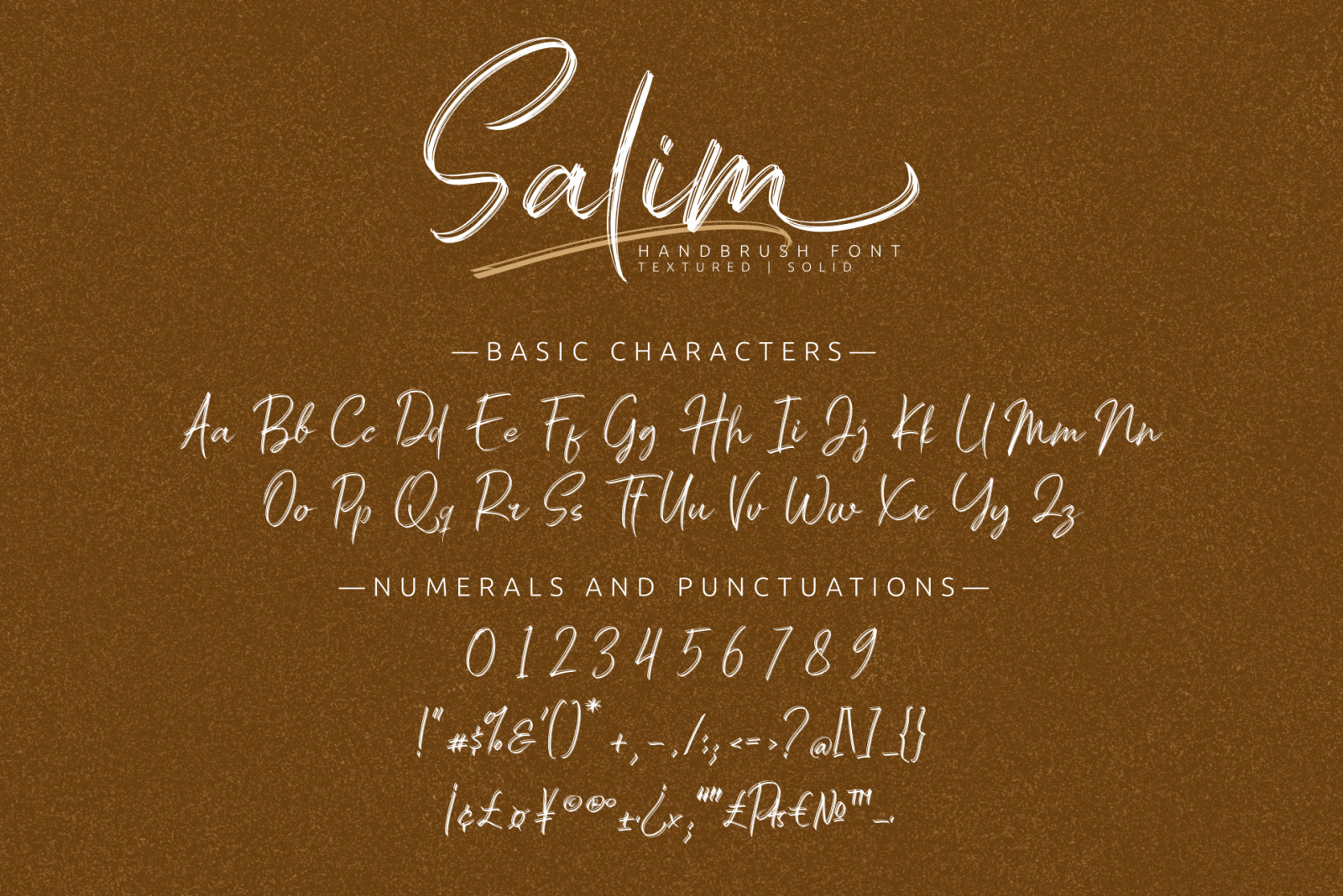 Salim - Handwritten Font