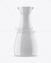 Soy Sauce Glossy Plastic Bottle Mockup