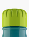 Glossy Plastic Sport Bottle Mockup