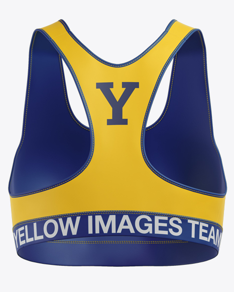 Women's Fitness Kit Mockup - Back View