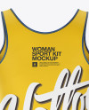 Women's Fitness Kit Mockup - Back View