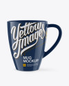 Glossy Mug Mockup